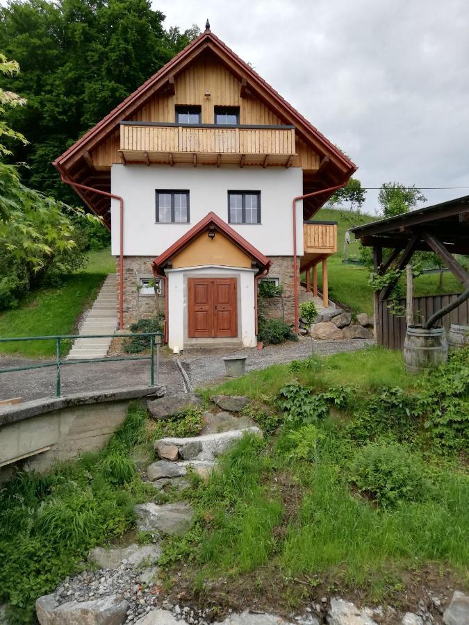 Bioferienhaus Muster - Dominkusch Possnitz Buitenkant foto